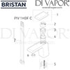 Bristan Pivot 1 Hole Bath Filler Tap Spares